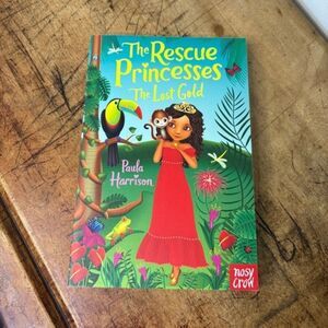 The Rescue Princesses The Lost Gold by Paula Harrison paperback book good used